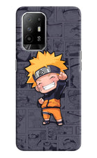 Chota Naruto Oppo F19 Pro+ Hard Case Back Cover by Casekaro