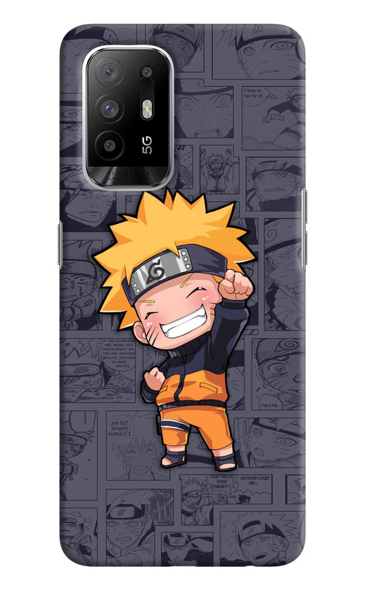 Chota Naruto Oppo F19 Pro+ Hard Case Back Cover by Casekaro