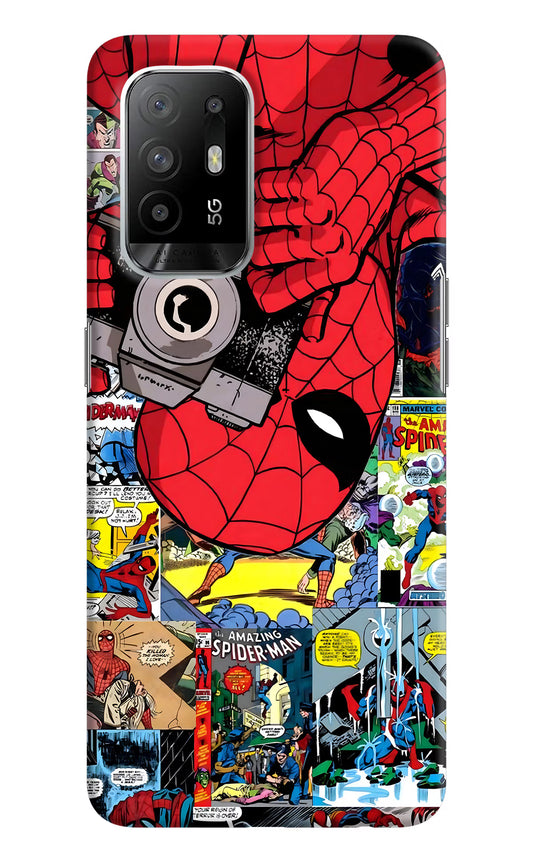 Spider Man Oppo F19 Pro+ Hard Case Back Cover by Casekaro
