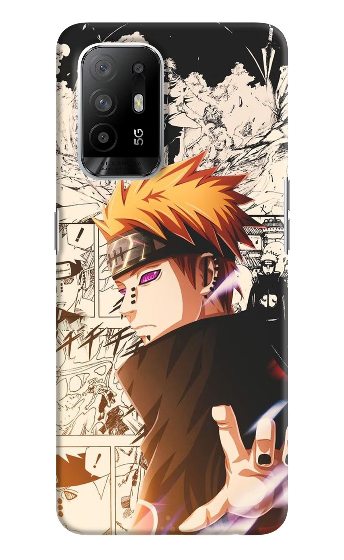 Pain Anime Oppo F19 Pro+ Hard Case Back Cover by Casekaro