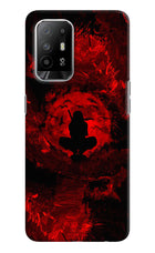 Itachi Uchiha Oppo F19 Pro+ Hard Case Back Cover by Casekaro