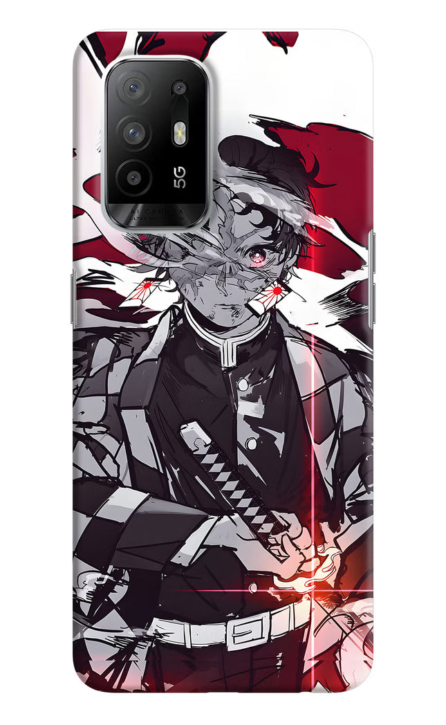 Demon Slayer Oppo F19 Pro+ Hard Case Back Cover by Casekaro