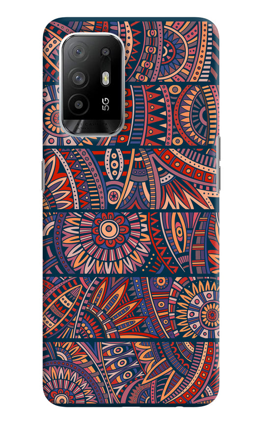African Culture Design Oppo F19 Pro+ Hard Case Back Cover by Casekaro