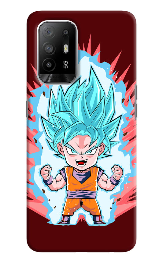 Goku Little Oppo F19 Pro+ Hard Case Back Cover by Casekaro