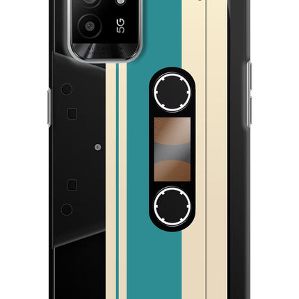 Cassette Oppo F19 Pro+ Hard Case Back Cover by Casekaro