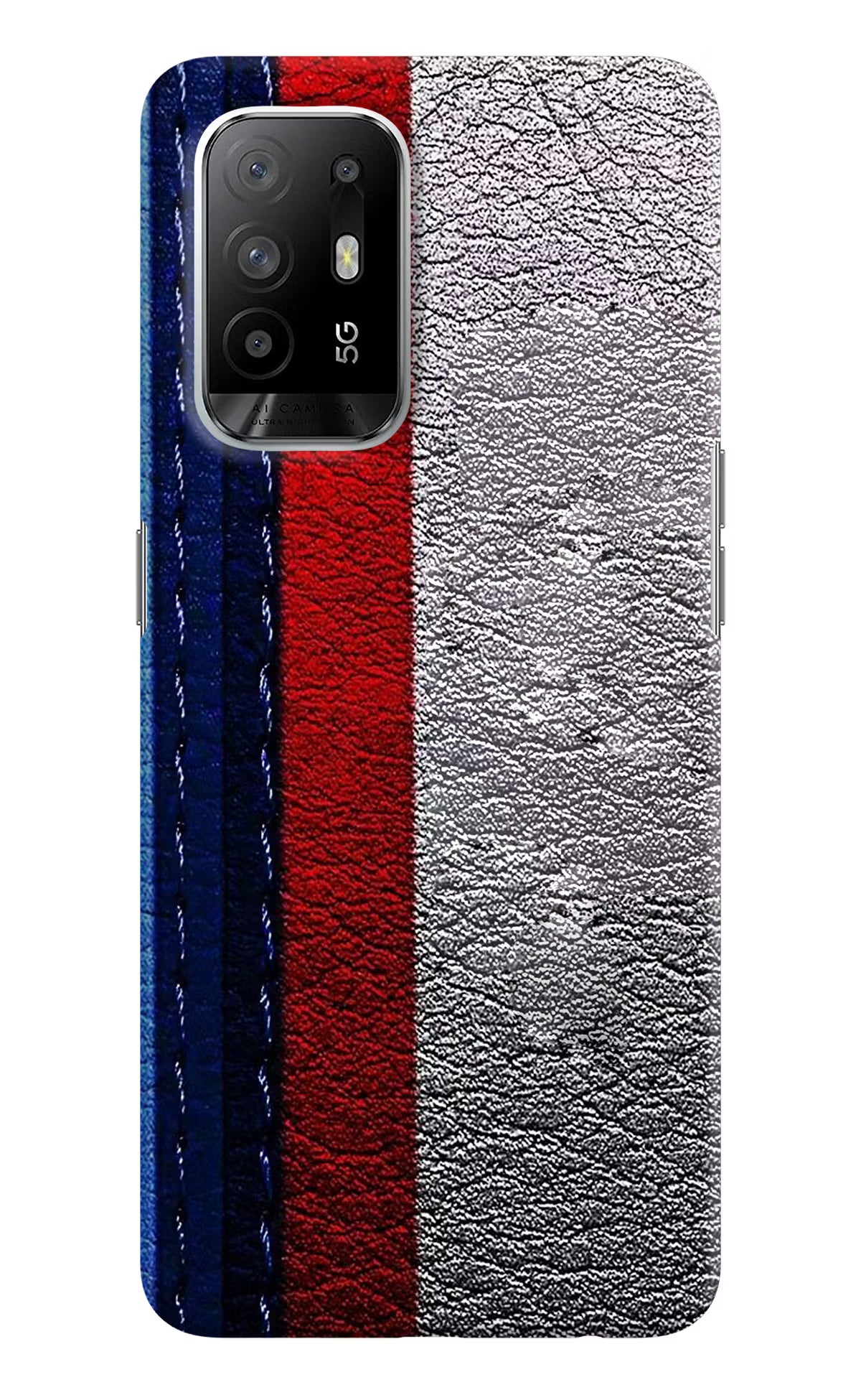 BMW Stripes Oppo F19 Pro+ Hard Case Back Cover by Casekaro