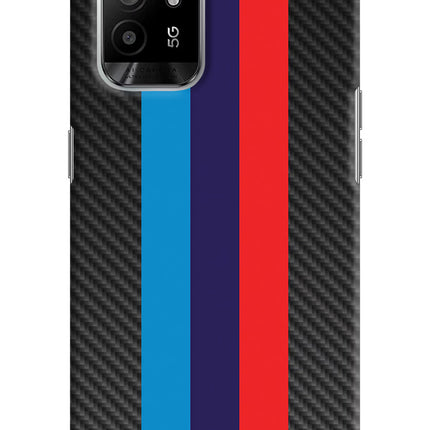 BMW Stripes Pattern Oppo F19 Pro+ Hard Case Back Cover by Casekaro