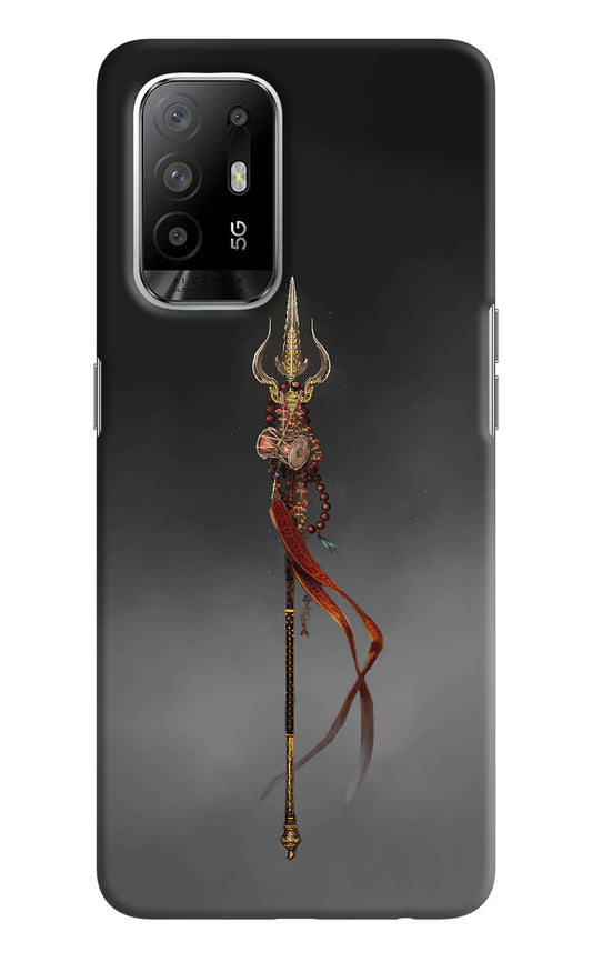 Shiv Trishul Oppo F19 Pro+ Hard Case Back Cover by Casekaro