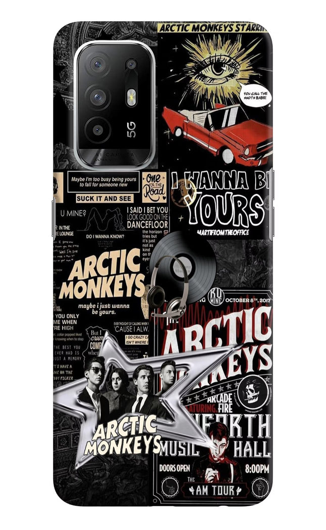 Arctic Monkeys Oppo F19 Pro+ Hard Case Back Cover by Casekaro