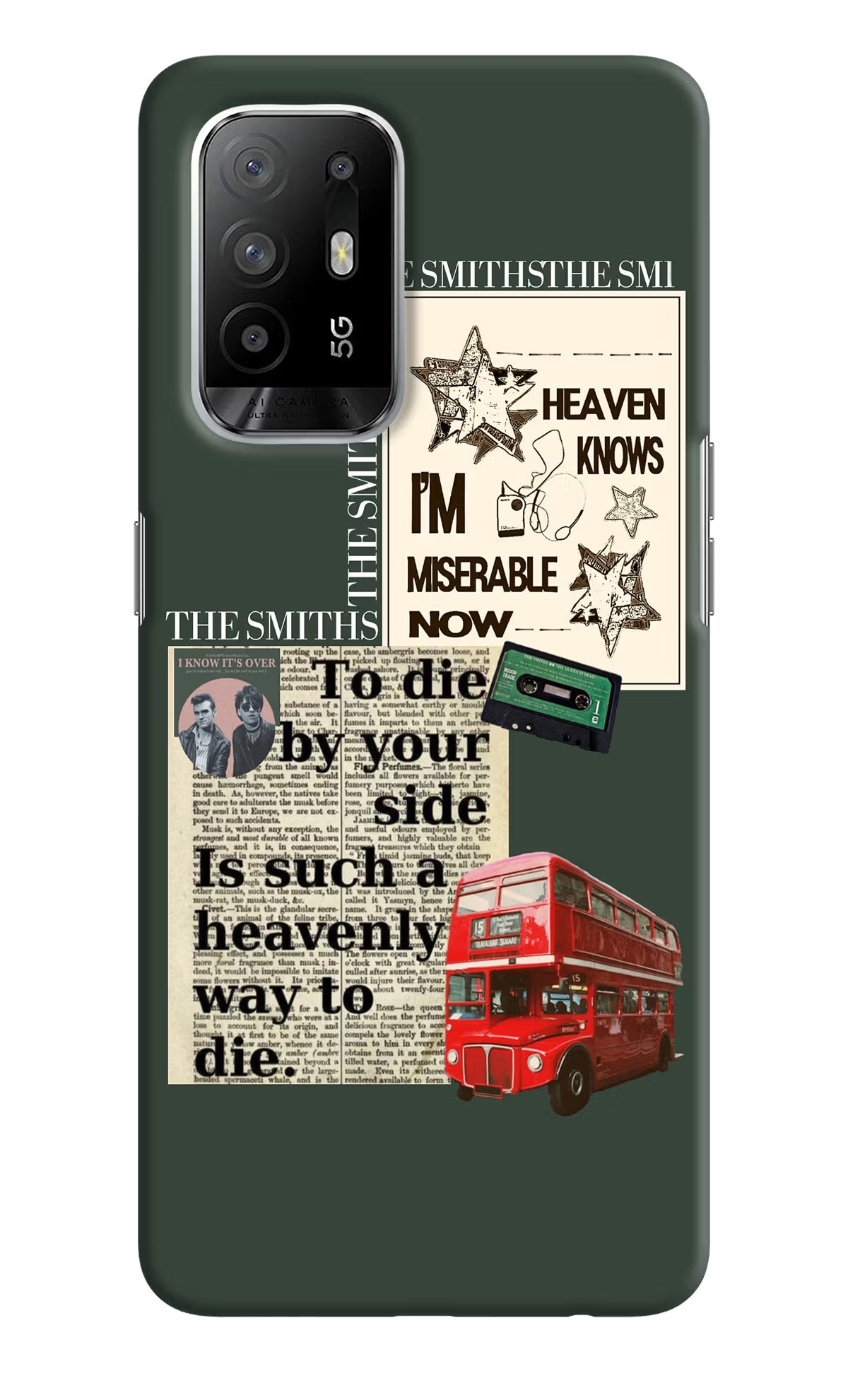 The Smiths Oppo F19 Pro+ Hard Case Back Cover by Casekaro