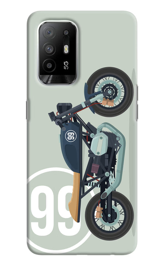 Classic Cafe Racer 99 Oppo F19 Pro+ Hard Case Back Cover by Casekaro