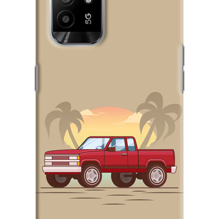 Desert Classic Drive Oppo F19 Pro+ Hard Case Back Cover by Casekaro