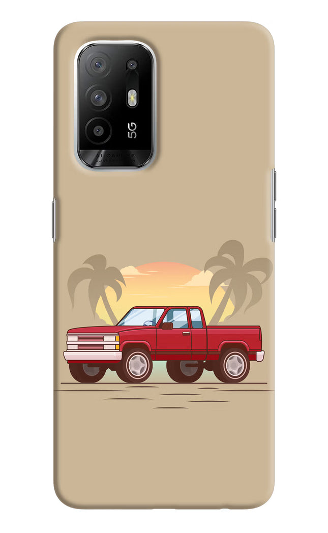 Desert Classic Drive Oppo F19 Pro+ Hard Case Back Cover by Casekaro