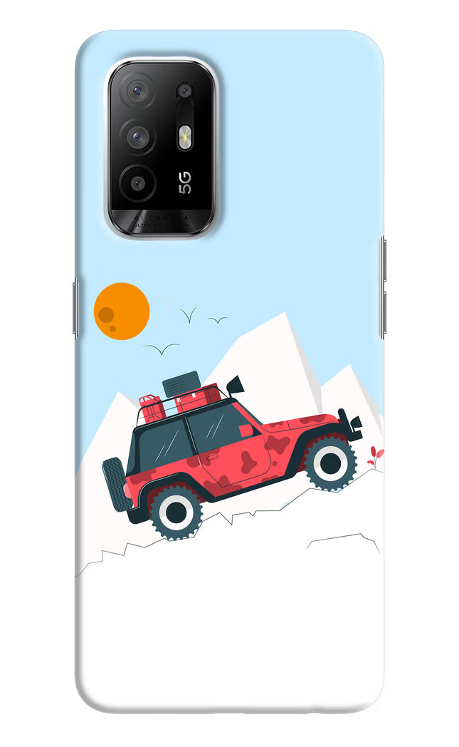 Mountain Trail Beast Oppo F19 Pro+ Hard Case Back Cover by Casekaro