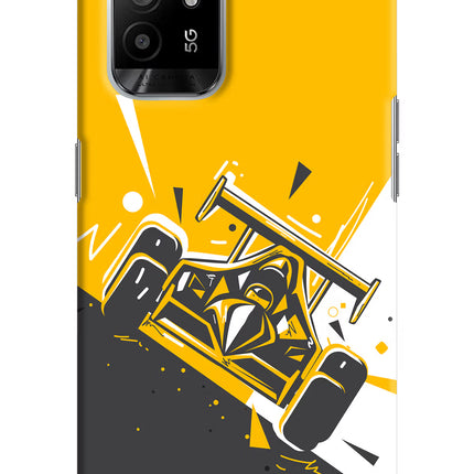 Track King Oppo F19 Pro+ Hard Case Back Cover by Casekaro