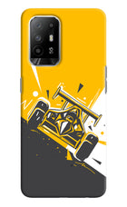 Track King Oppo F19 Pro+ Hard Case Back Cover by Casekaro