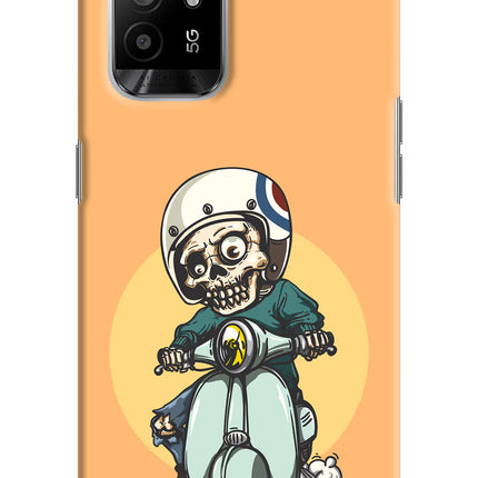 Undead Biker Oppo F19 Pro+ Hard Case Back Cover by Casekaro