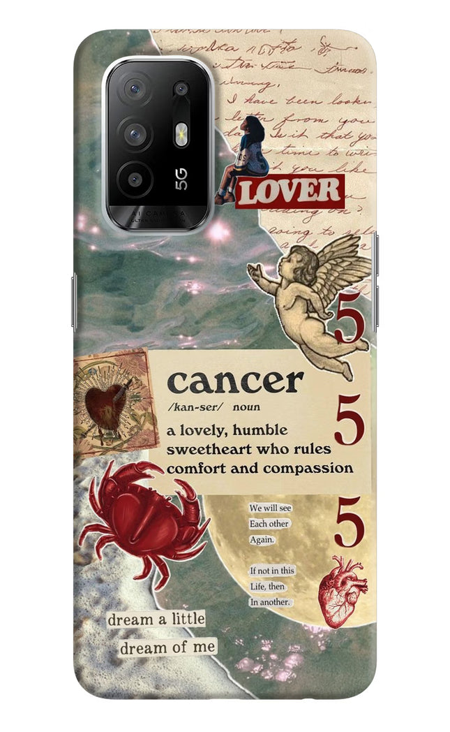 Cancer Zodiac Oppo F19 Pro+ Hard Case Back Cover by Casekaro