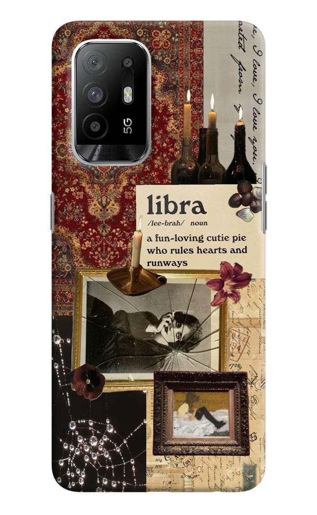 Libra Zodiac Oppo F19 Pro+ Hard Case Back Cover by Casekaro