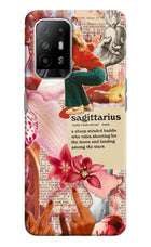 Sagittarius Zodiac Oppo F19 Pro+ Hard Case Back Cover by Casekaro