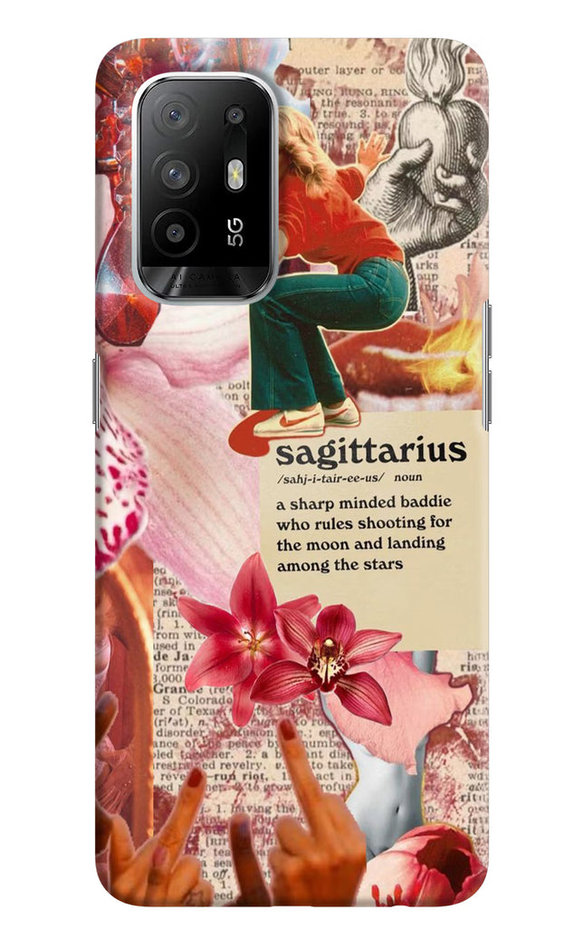 Sagittarius Zodiac Oppo F19 Pro+ Hard Case Back Cover by Casekaro