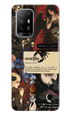 Scorpio Zodiac Oppo F19 Pro+ Hard Case Back Cover by Casekaro