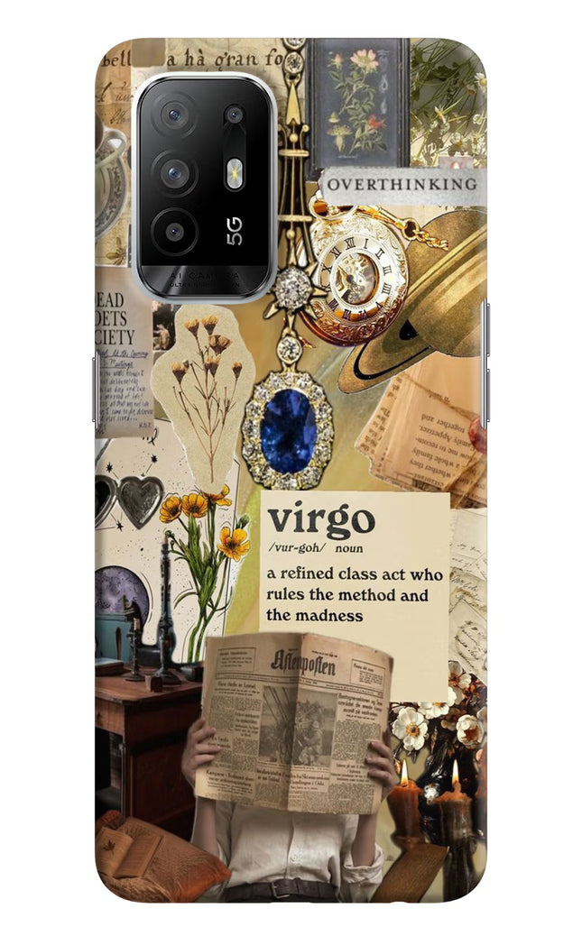 Virgo Zodiac Oppo F19 Pro+ Hard Case Back Cover by Casekaro