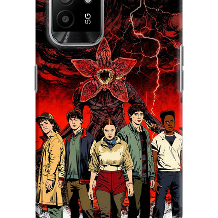 Ordinary Things Characters Oppo F19 Pro+ Hard Case Back Cover by Casekaro