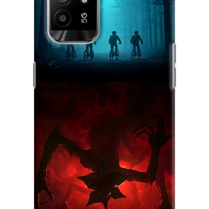 Ordinary Things Downside Up Oppo F19 Pro+ Hard Case Back Cover by Casekaro