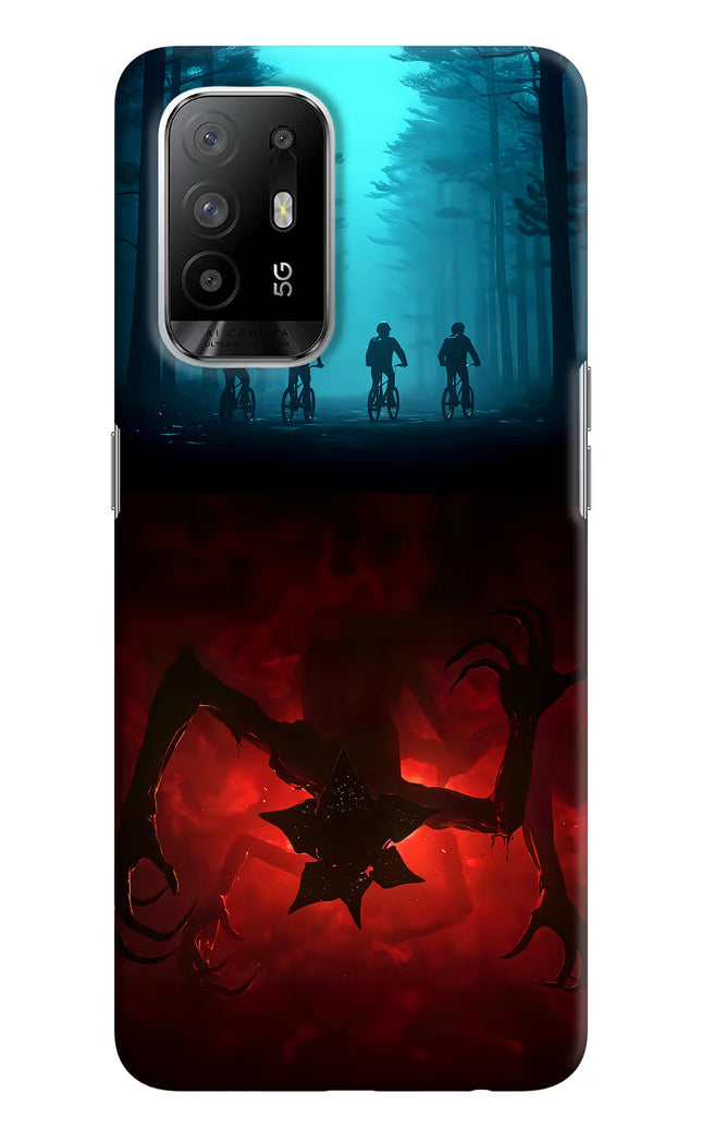 Ordinary Things Downside Up Oppo F19 Pro+ Hard Case Back Cover by Casekaro