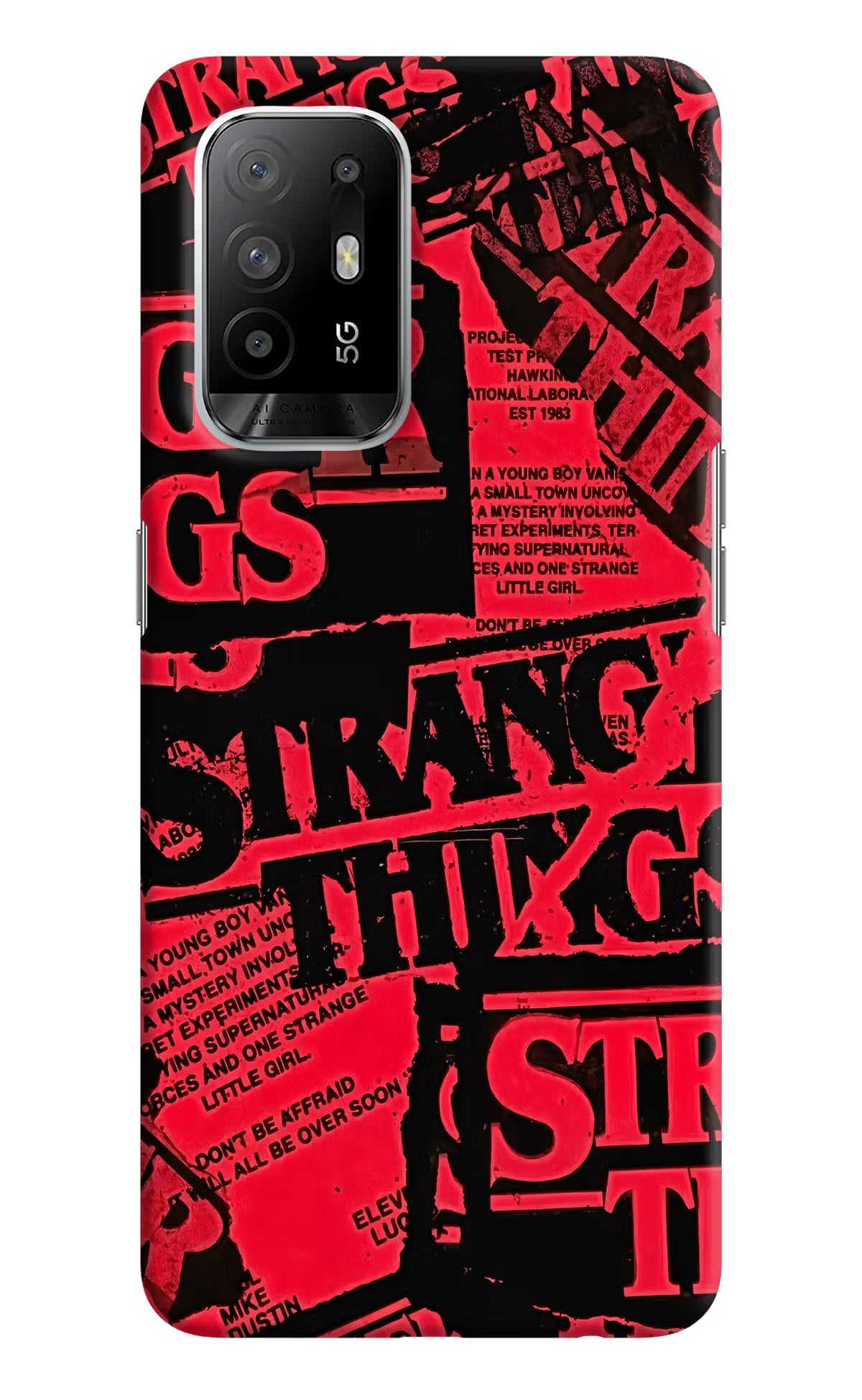 Ordinary Things Oppo F19 Pro+ Hard Case Back Cover by Casekaro