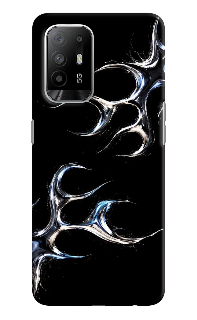 Chrome Tribal Oppo F19 Pro+ Hard Case Back Cover by Casekaro