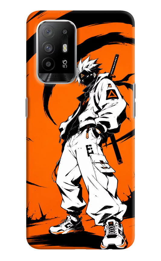 Street Samurai  Oppo F19 Pro+ Hard Case Back Cover by Casekaro