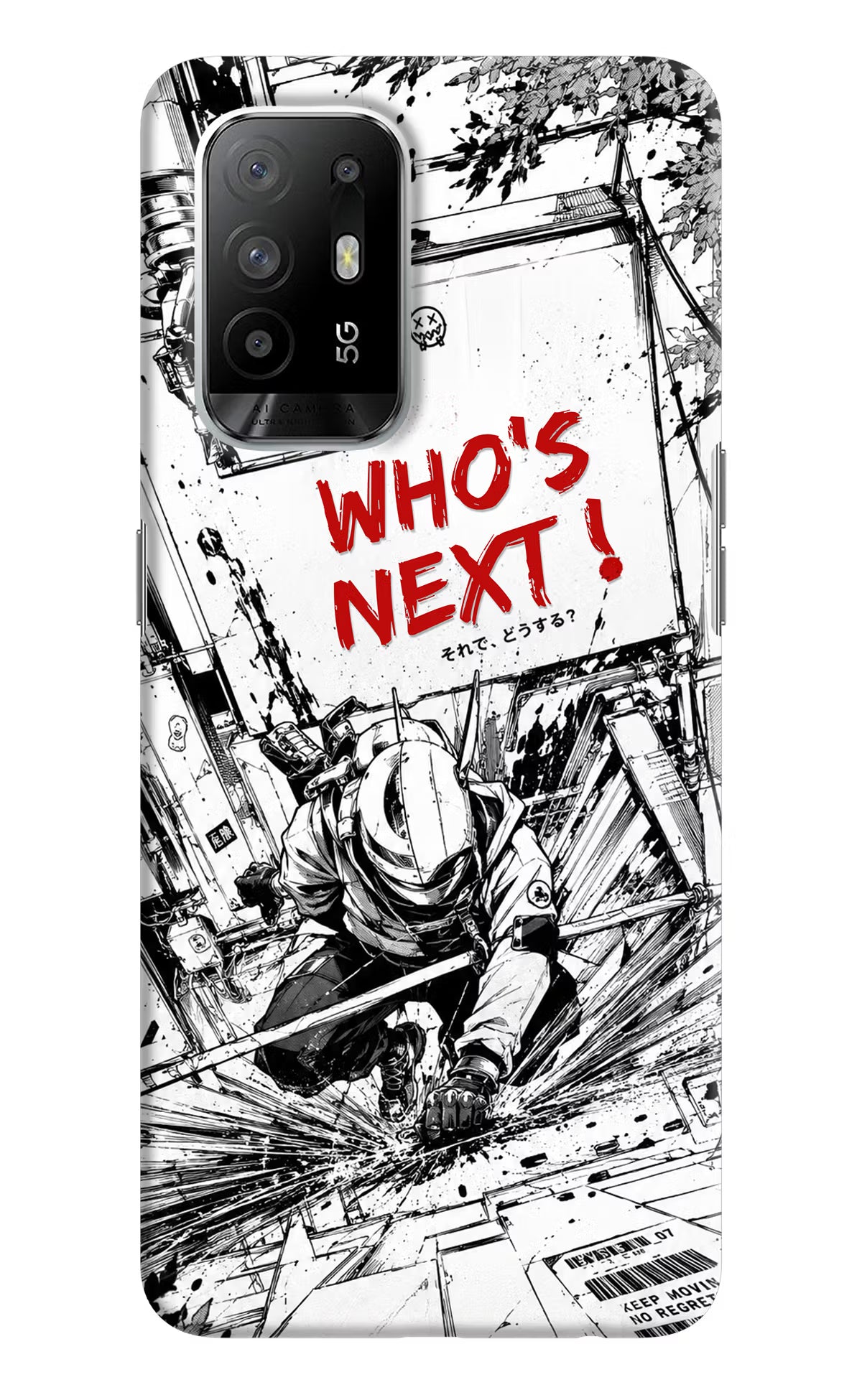 Who's Next Oppo F19 Pro+ Hard Case Back Cover by Casekaro