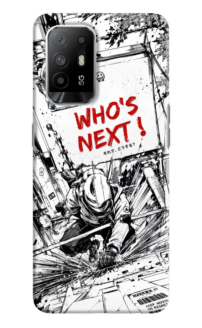 Who's Next Oppo F19 Pro+ Hard Case Back Cover by Casekaro