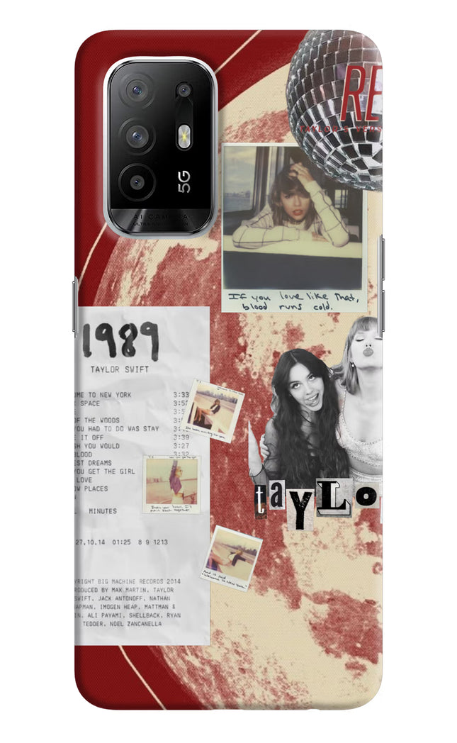 Taylor Swift Oppo F19 Pro+ Hard Case Back Cover by Casekaro