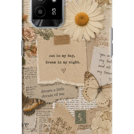 Vintage case Oppo F19 Pro+ Hard Case Back Cover by Casekaro