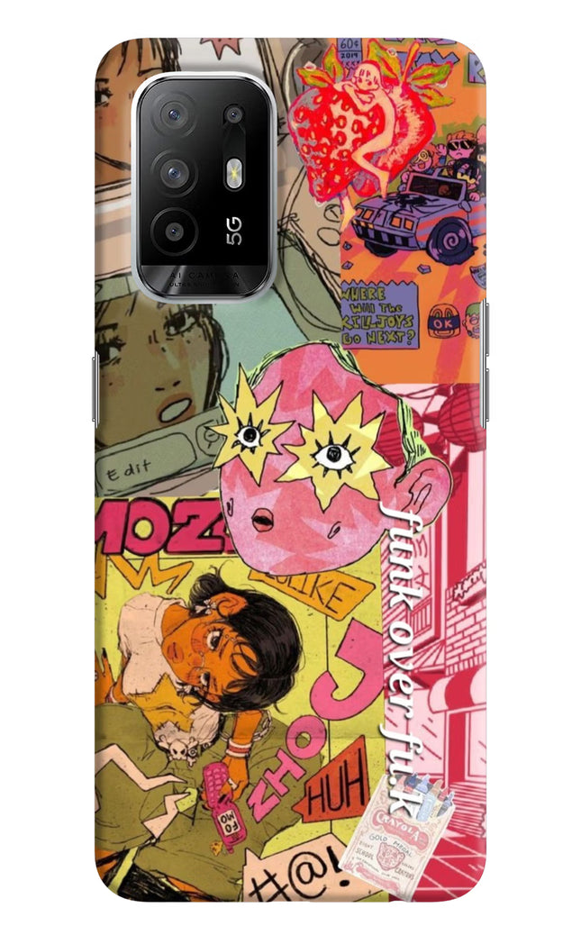 Funkover Oppo F19 Pro+ Hard Case Back Cover by Casekaro