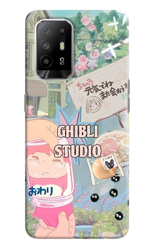Studio Ghibli Oppo F19 Pro+ Hard Case Back Cover by Casekaro