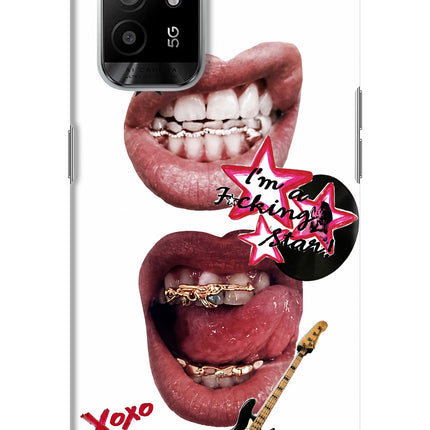 Rockstar Oppo F19 Pro+ Hard Case Back Cover by Casekaro