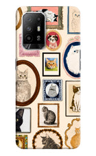 Mirror Cats Oppo F19 Pro+ Hard Case Back Cover by Casekaro