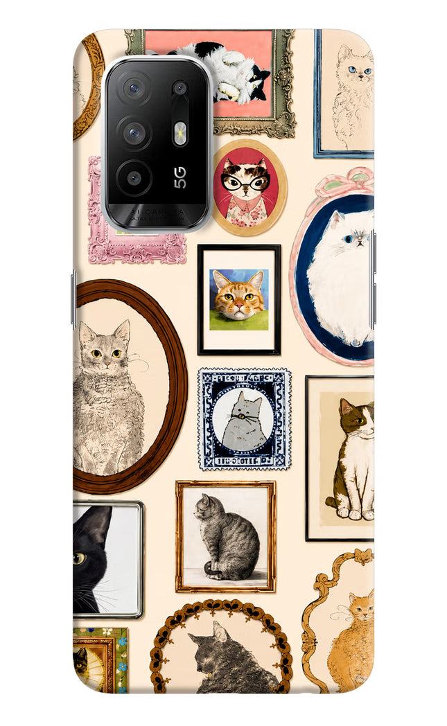 Mirror Cats Oppo F19 Pro+ Hard Case Back Cover by Casekaro