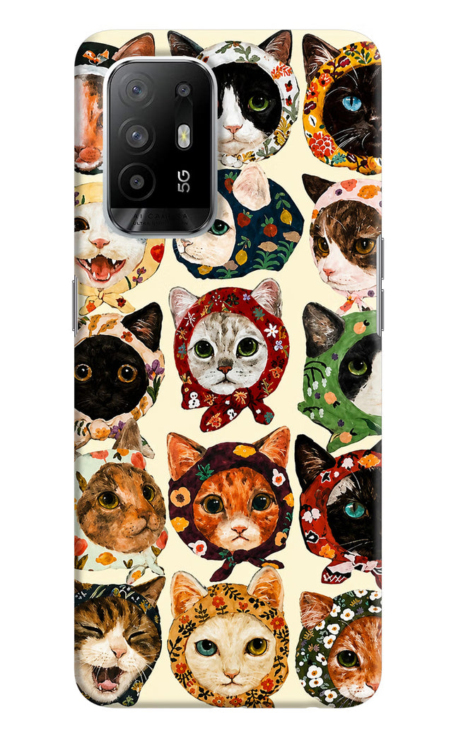 Cool Cat Oppo F19 Pro+ Hard Case Back Cover by Casekaro