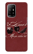Velvet Cherry Oppo F19 Pro+ Hard Case Back Cover by Casekaro