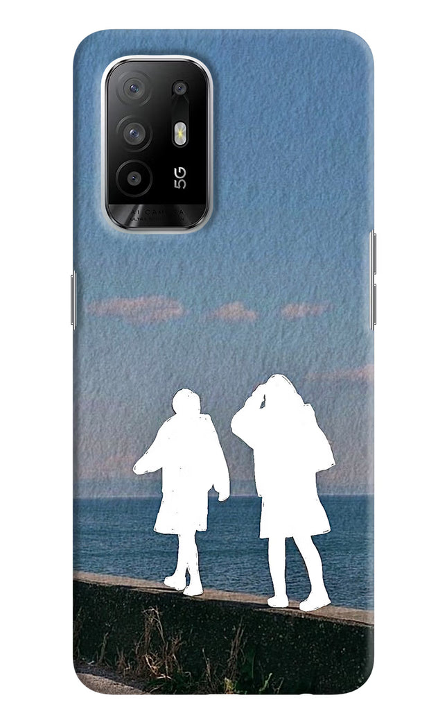 Coastal Dream Oppo F19 Pro+ Hard Case Back Cover by Casekaro