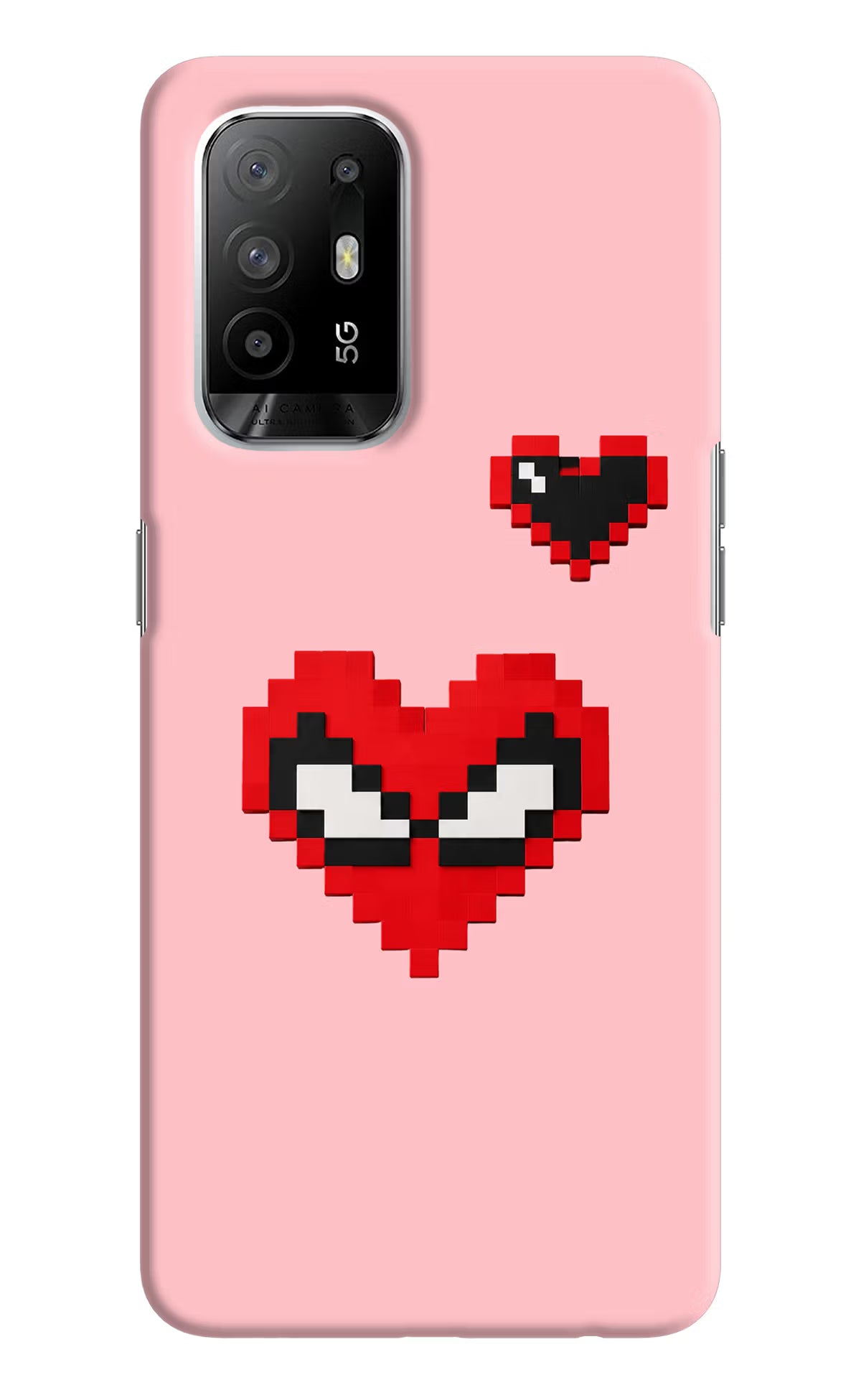 Gwen Heart Oppo F19 Pro+ Back Cover