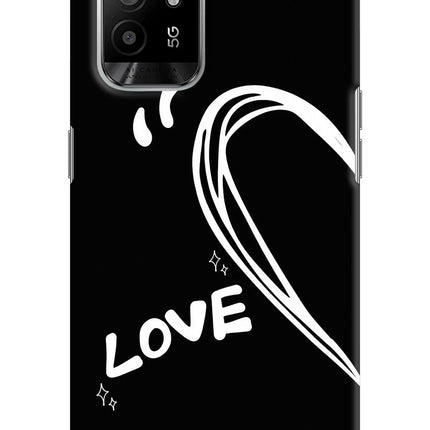 Love Line Oppo F19 Pro+ Hard Case Back Cover by Casekaro