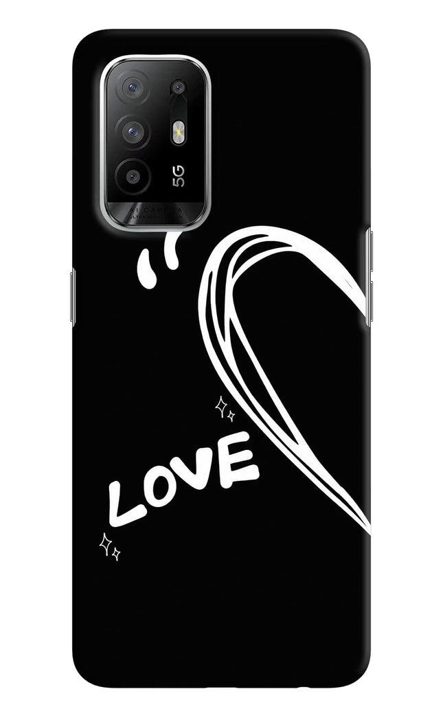 Love Line Oppo F19 Pro+ Hard Case Back Cover by Casekaro