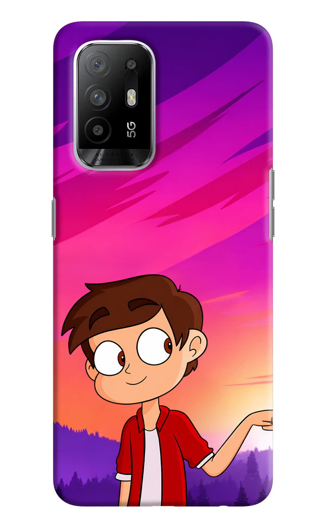 Marco Sunset Oppo F19 Pro+ Hard Case Back Cover by Casekaro