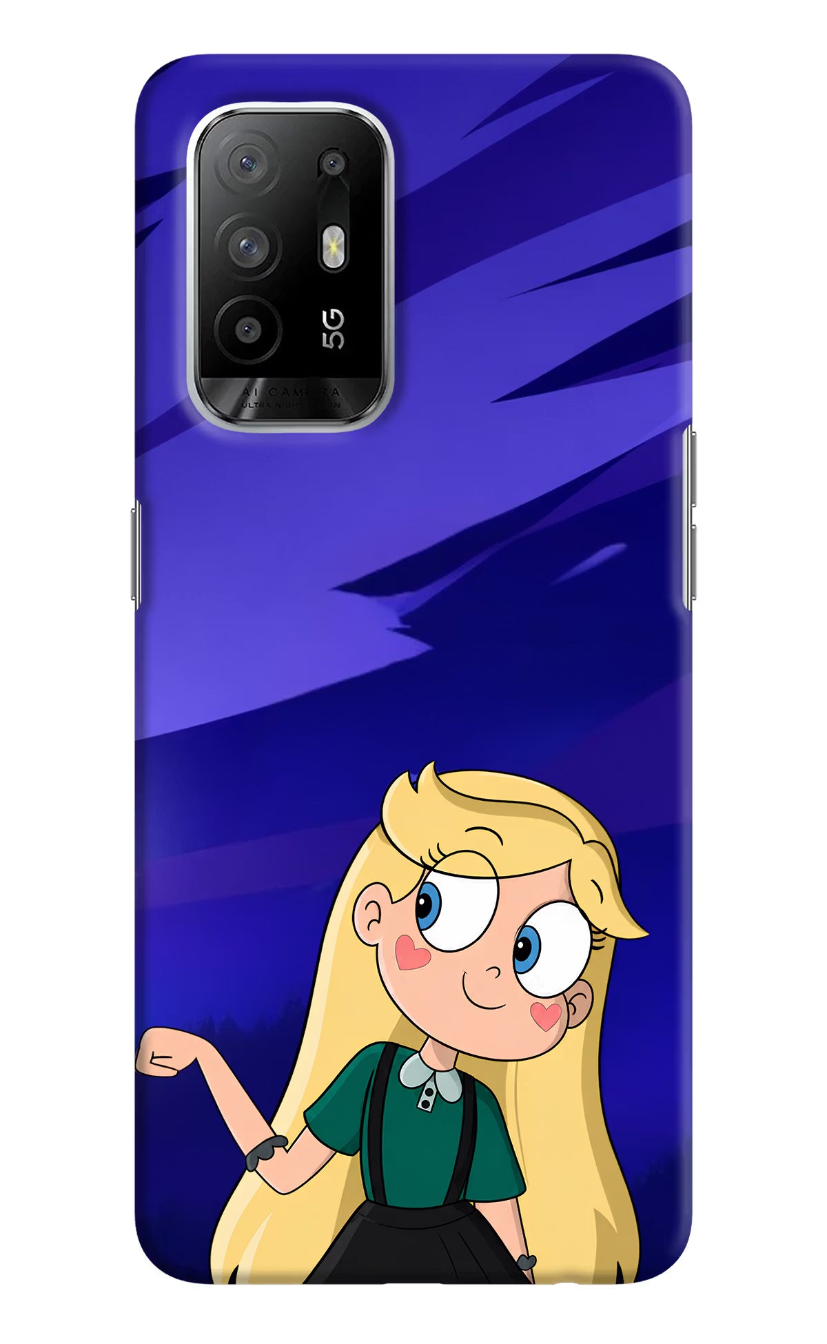 Star Glow Oppo F19 Pro+ Back Cover